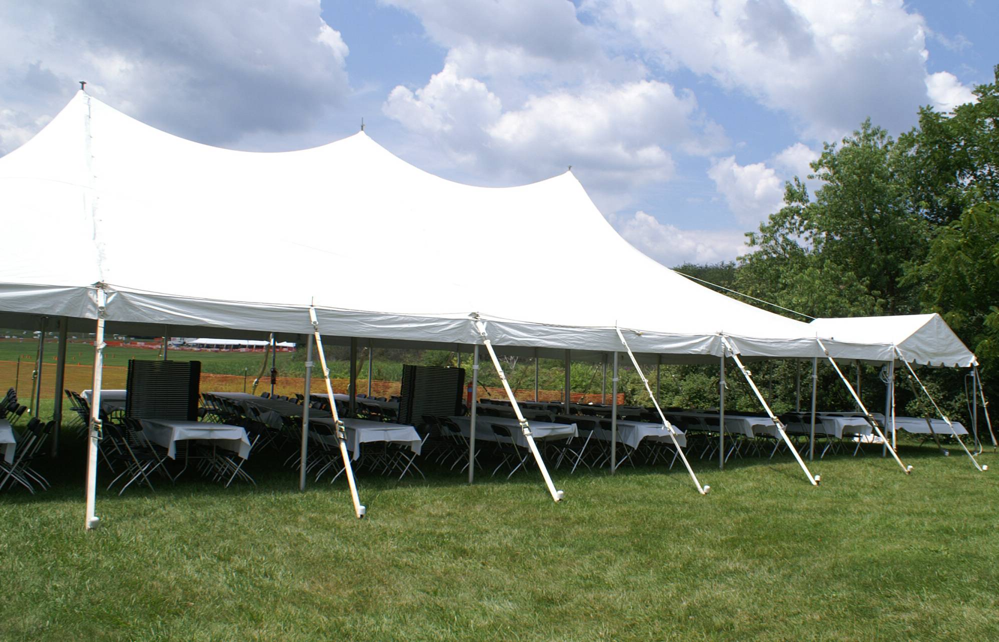 30' Wide Pole Tents